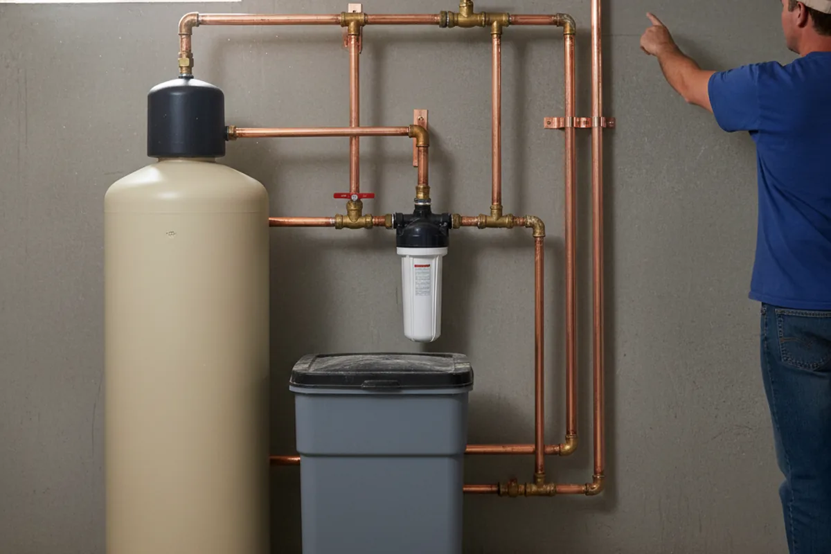 Whole-house water treatment system installed in Mount Calvary